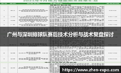 广州与深圳排球队赛后技术分析与战术复盘探讨